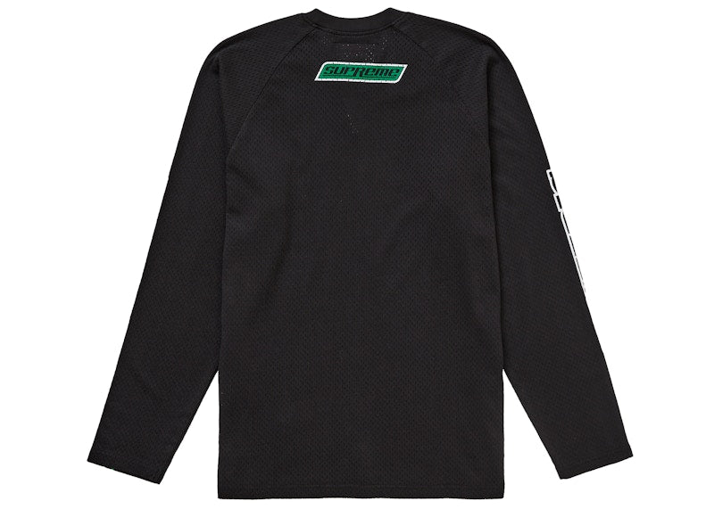 Supreme Hysteric Glamour Mesh L/S Top Black
