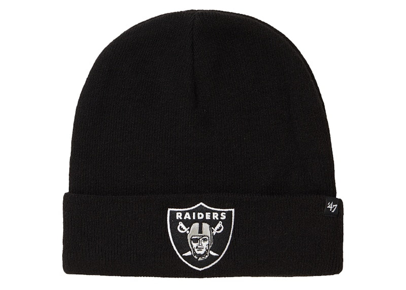 Supreme NFL x Raiders x '47 Beanie Black