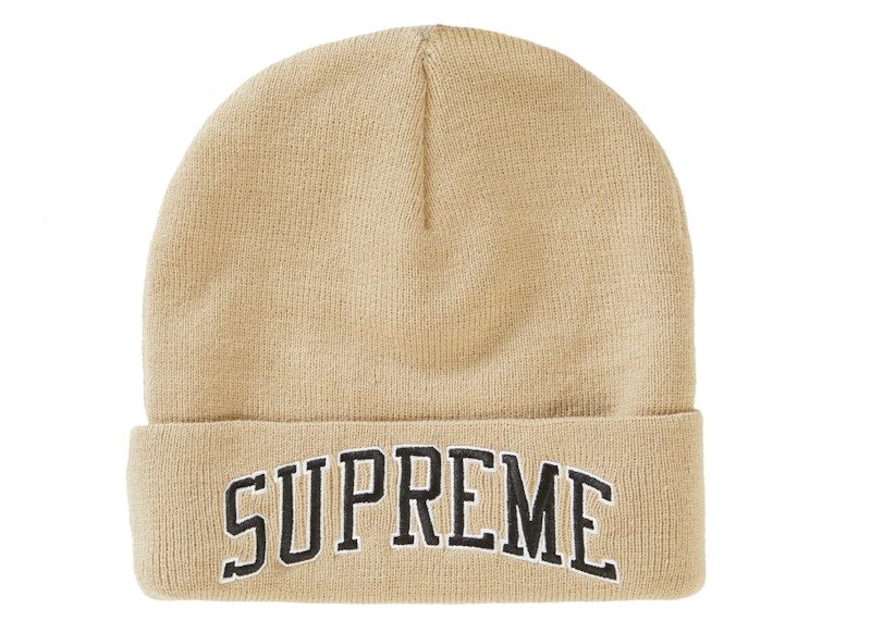 Supreme NFL x Raiders x '47 Beanie Tan