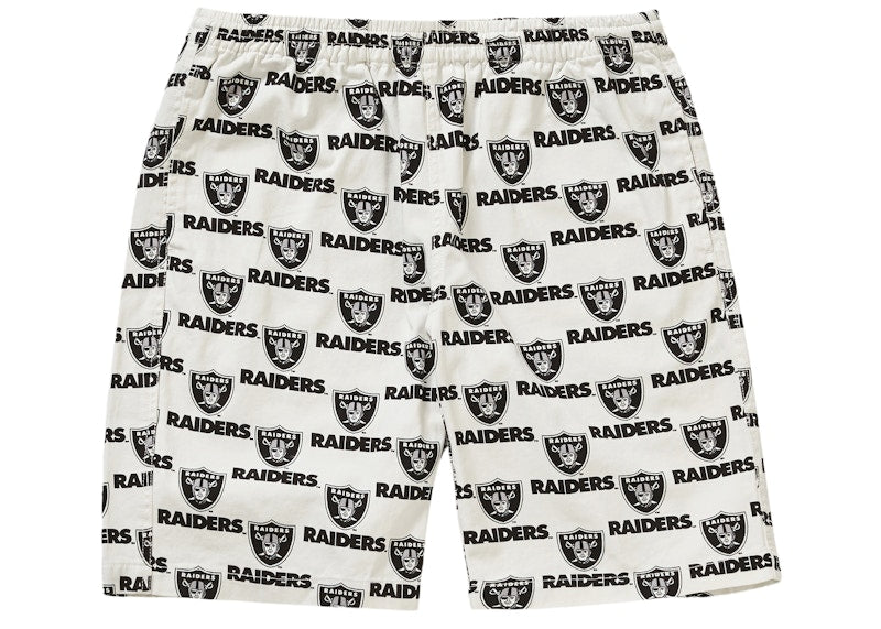 Supreme NFL x Raiders x '47 Twill Short White