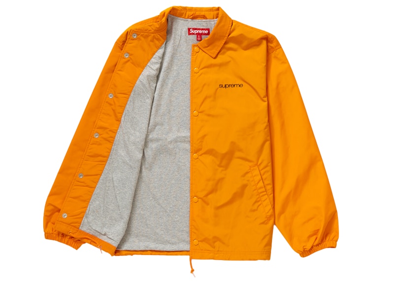 Supreme NYC Coaches Jacket Orange