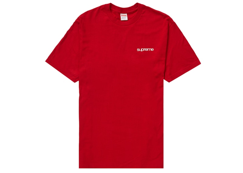 Supreme NYC Tee Red