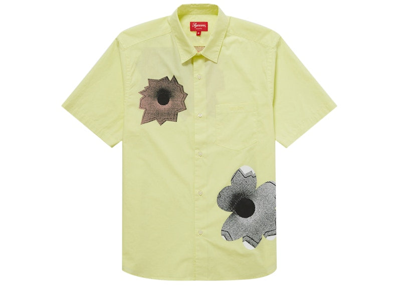 Supreme Nate Lowman S/S Shirt Pale Yellow