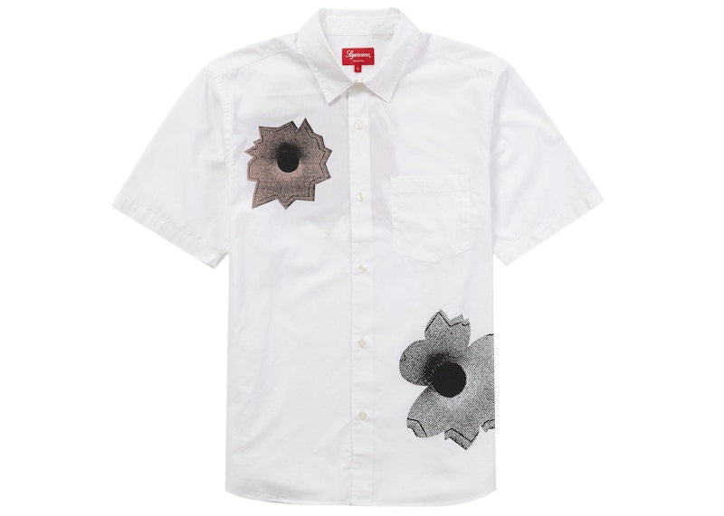 Supreme Nate Lowman S/S Shirt White
