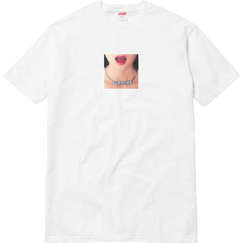 Supreme Necklace Tee White