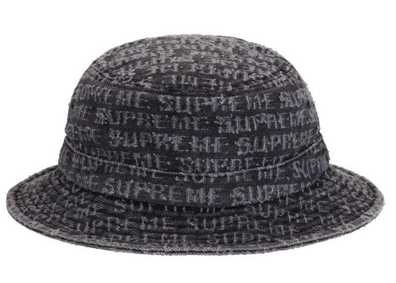 Supreme Needle Punch Denim Crusher Black