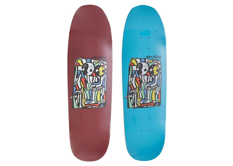 Supreme Neil Blender Mosaic Skateboard Deck Set Multicolor