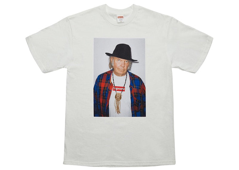 Supreme Neil Young Tee White