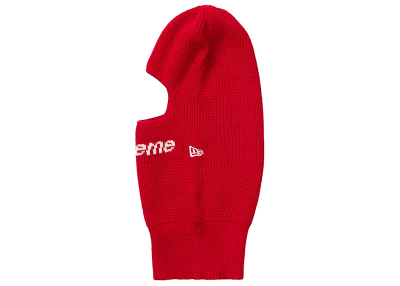 Supreme New Era Box Logo Balaclava Red