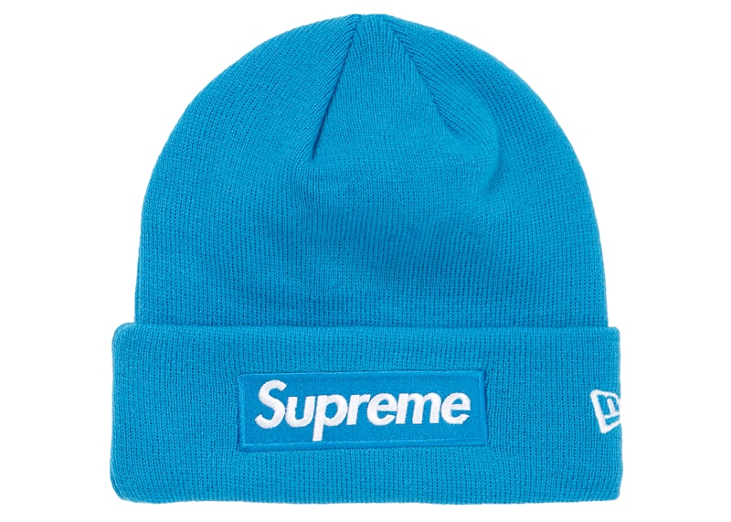Supreme New Era Box Logo Beanie (FW18) Bright Royal