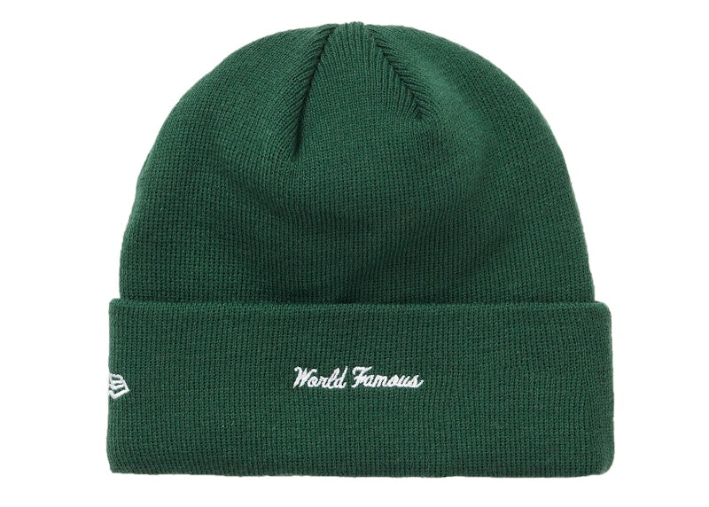 Supreme New Era Box Logo Beanie (FW18) Dark Green