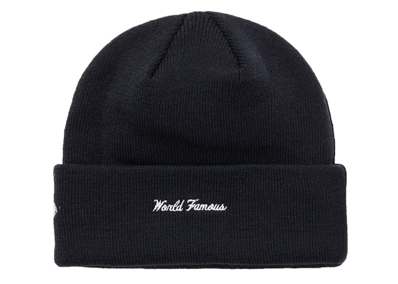 Supreme New Era Box Logo Beanie (FW18) Navy
