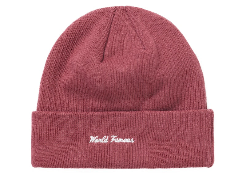 Supreme New Era Box Logo Beanie (FW21) Plum
