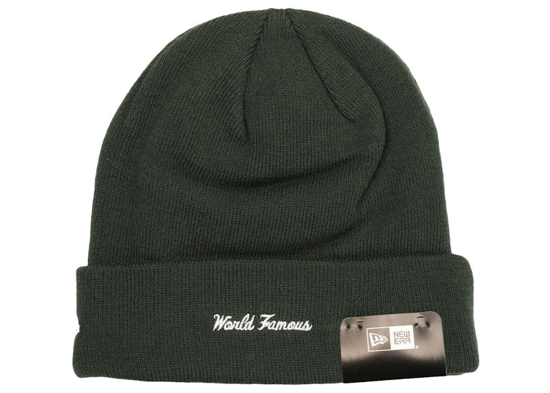 Supreme New Era Box Logo Beanie (FW22) Dark Pine