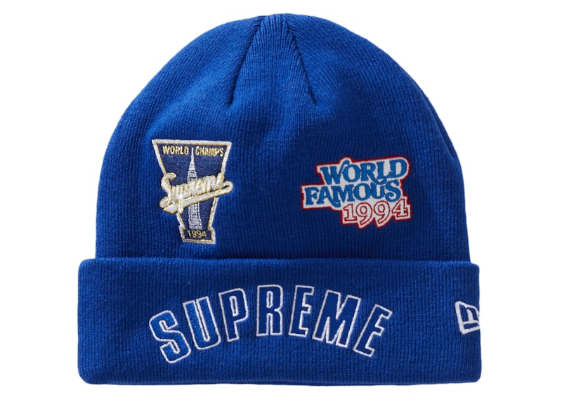 Supreme New Era Championship Beanie Royal