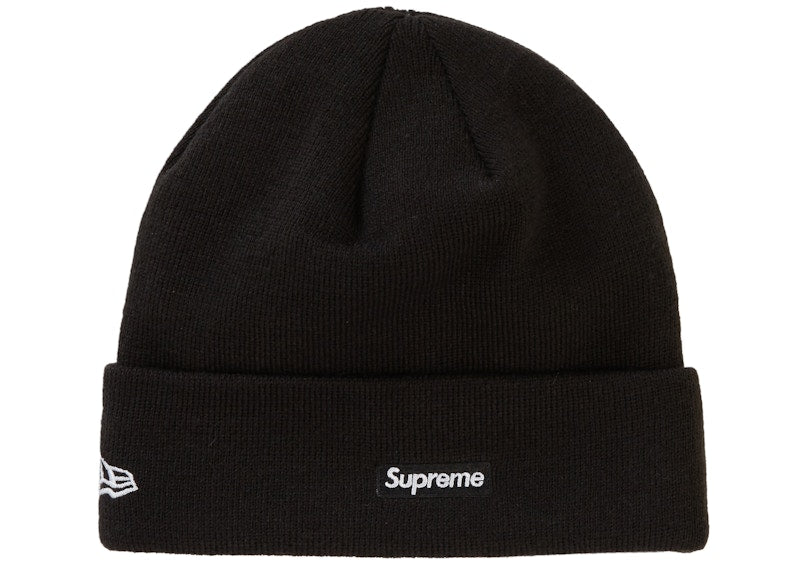 Supreme New Era HQ Beanie Black