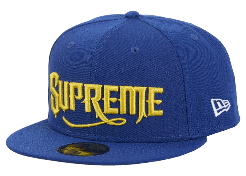Supreme New Era Mister Cartoon 59Fifty Fitted Cap Light Royal