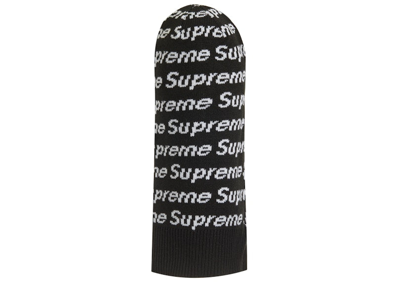 Supreme New Era Repeat Balaclava Black