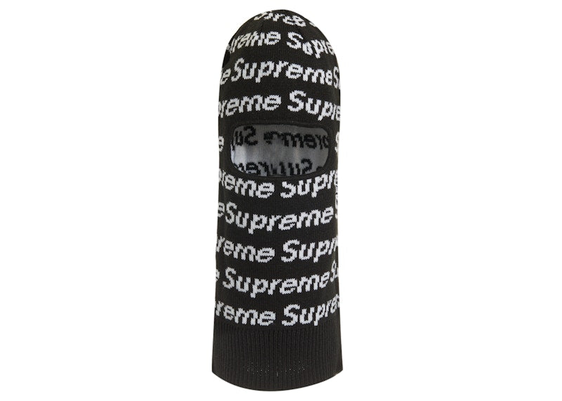 Supreme New Era Repeat Balaclava Black