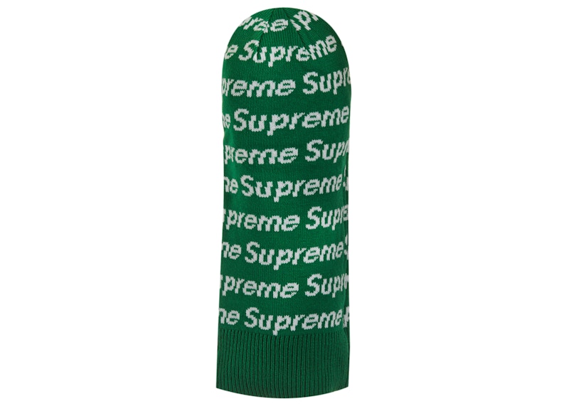 Supreme New Era Repeat Balaclava Green