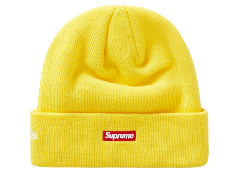Supreme New Era S Logo Beanie (FW20) Yellow