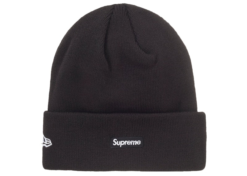 Supreme New Era S Logo Beanie (FW24) Black