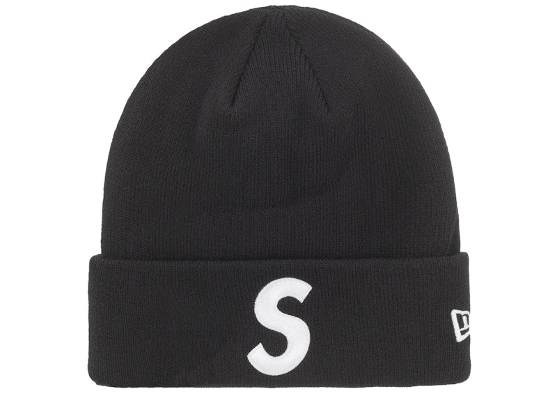 Supreme New Era S Logo Beanie (FW24) Black
