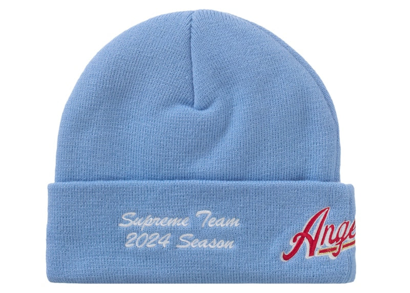 Supreme New Era Salvation Beanie Light Blue