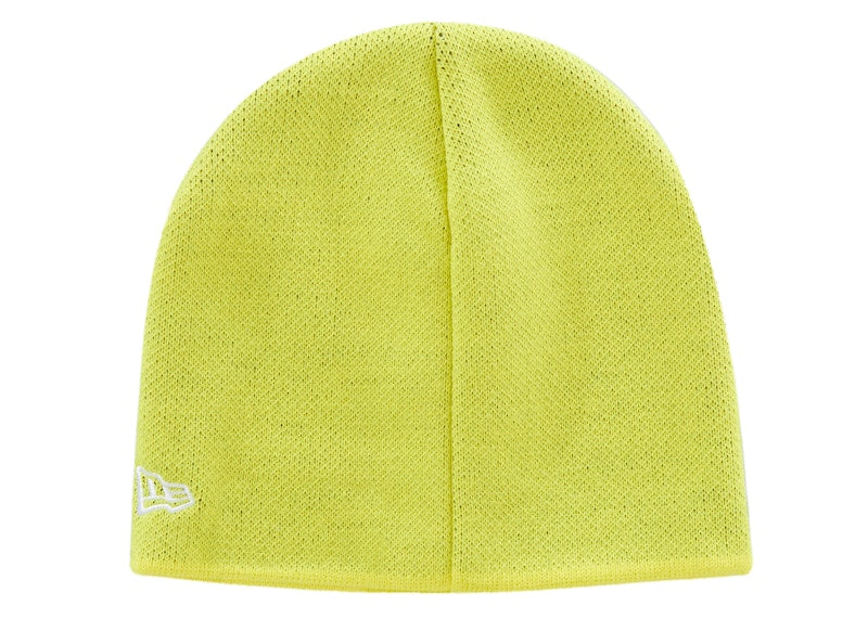 Supreme New Era Script Beanie (FW22) Yellow
