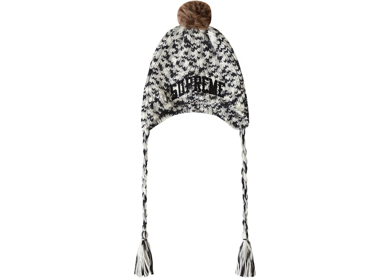 Supreme New Era Toboggan Beanie Black