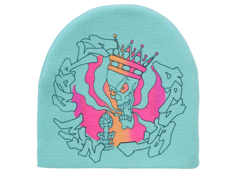 Supreme New World Order Beanie Light Teal