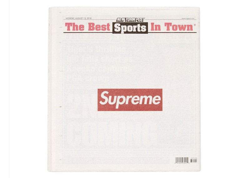 Supreme New York Post (National Edition) Newspaper