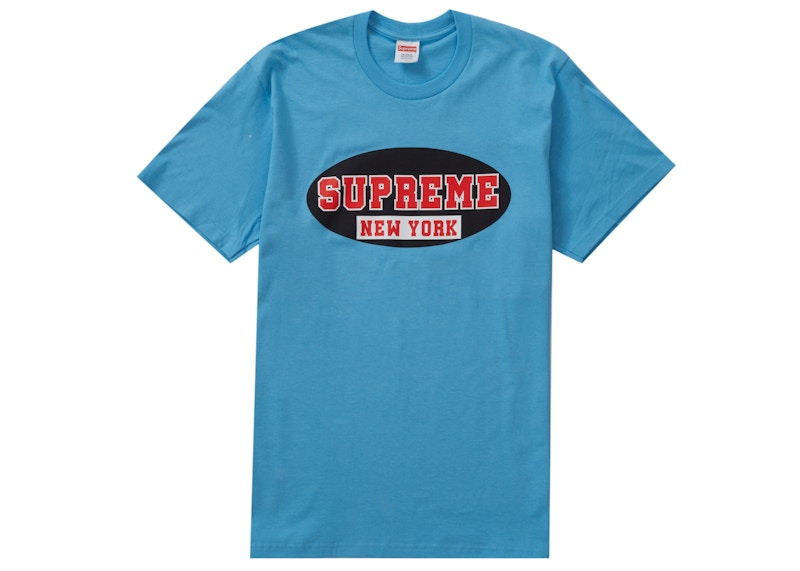Supreme New York Tee Bright Blue