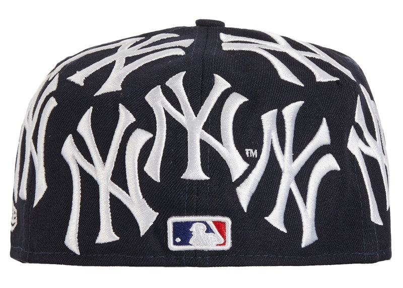 Supreme New York Yankees Box Logo New Era Navy
