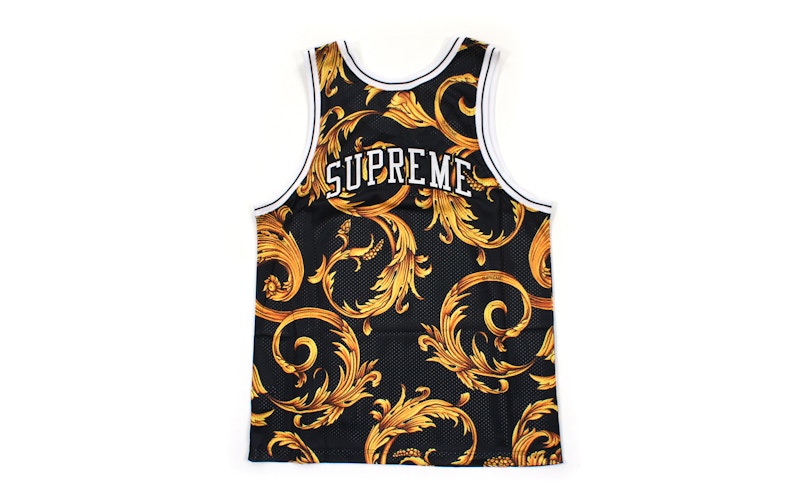 Supreme Nike Basketball Jersey Black