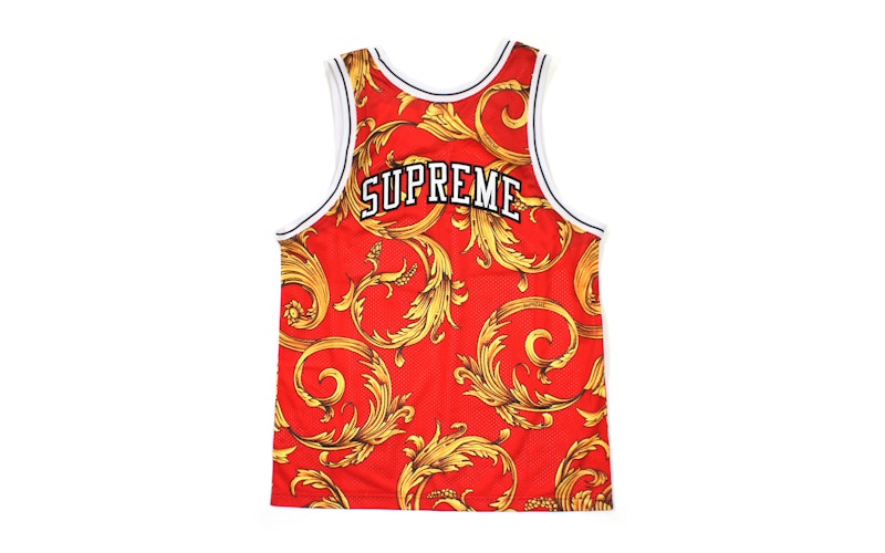 Supreme Nike Basketball Jersey Red