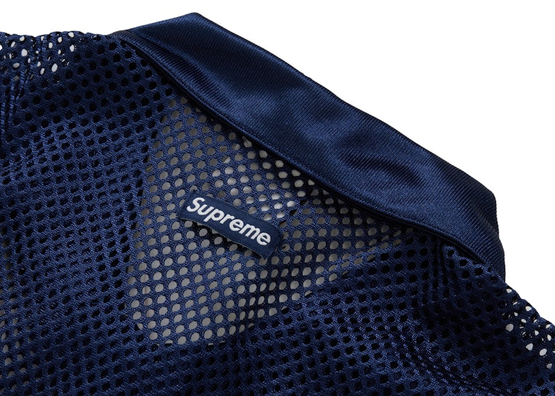 Supreme Nike Mesh S/S Shirt Navy