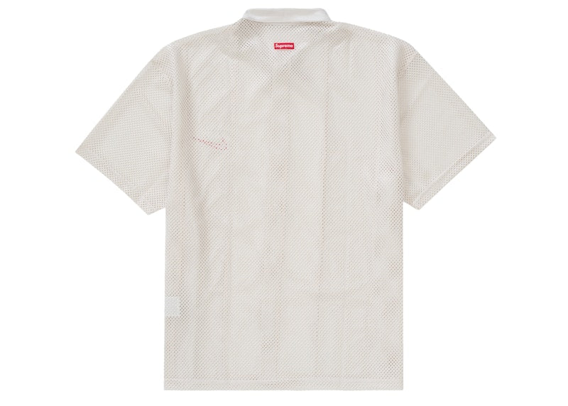 Supreme Nike Mesh S/S Shirt White