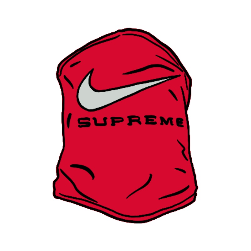 Supreme Nike Neck Warmer Red