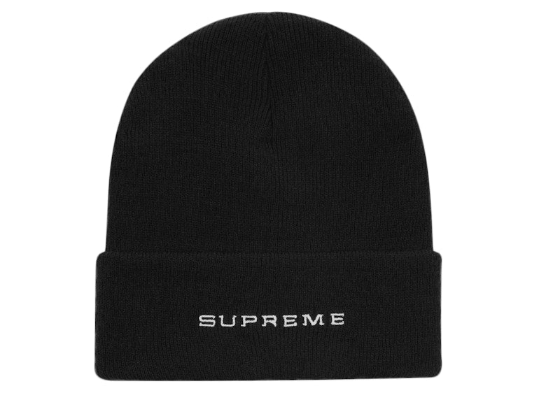 Supreme Nike Snakeskin Beanie Black
