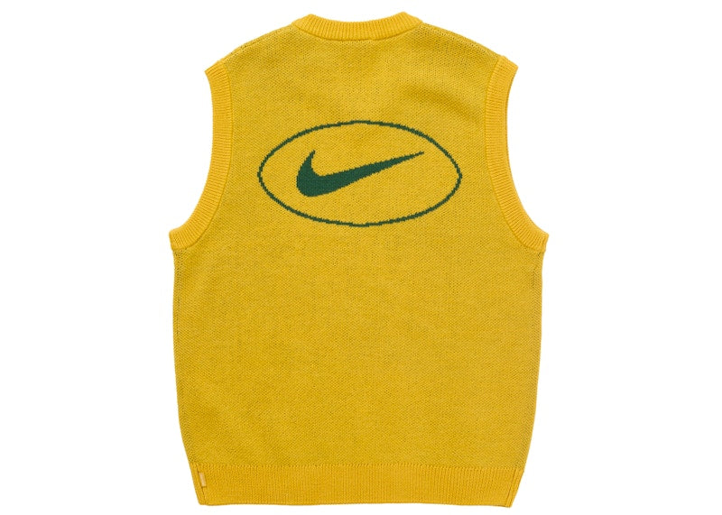 Supreme Nike Sweater Vest Yellow
