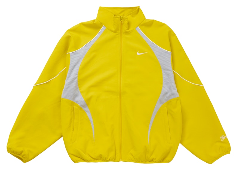 Supreme Nike Track Jacket Yellow
