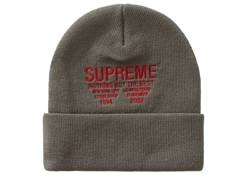 Supreme Nothing But Beanie Grey