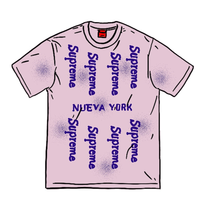 Supreme Nueva York S/S Top Pale Purple