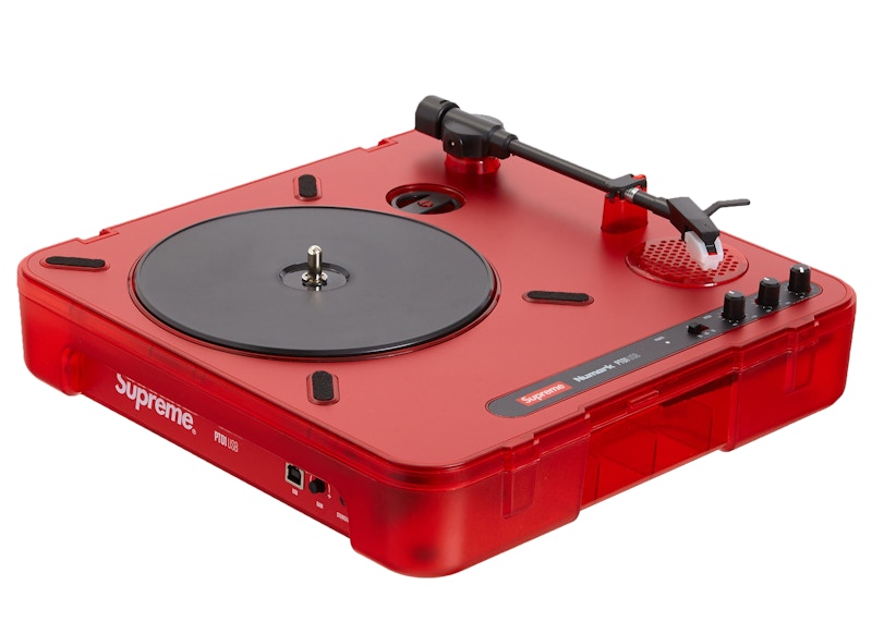 Supreme Numark PT01 Portable Turntable US Plug Red