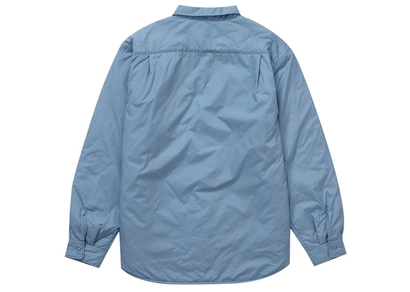 Supreme Nylon Filled Shirt Slate Blue