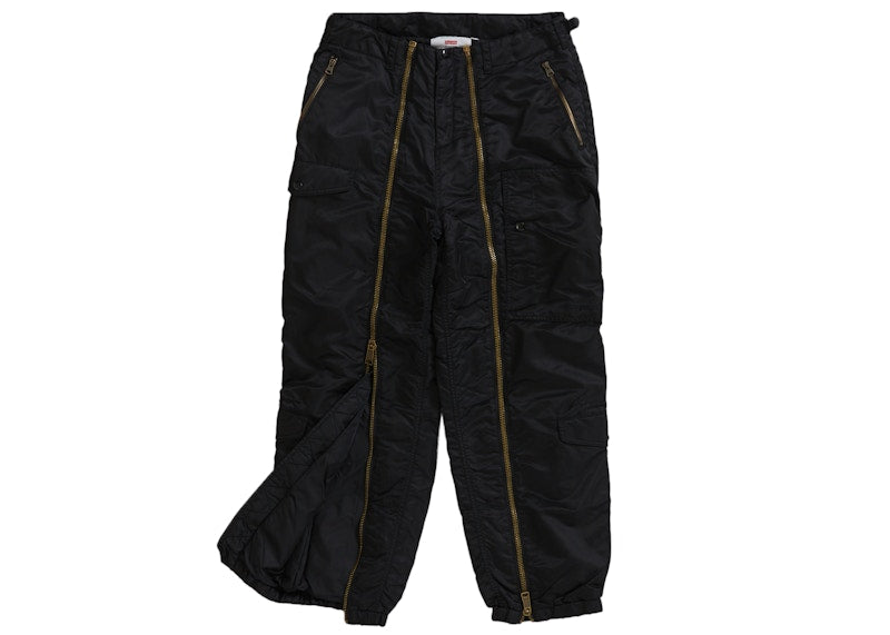 Supreme Nylon Flight Pant Black