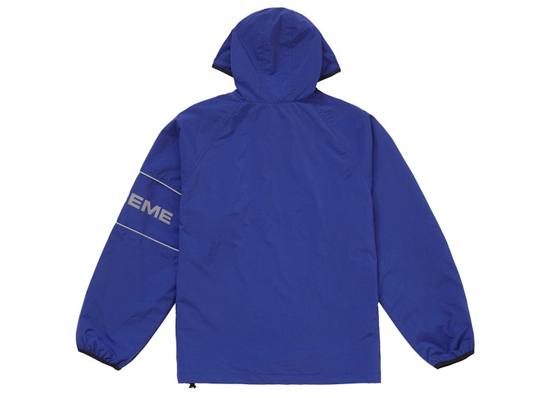 Supreme Nylon Ripstop Hooded Pullover Royal