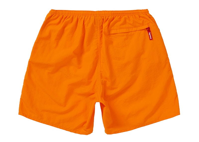 Supreme Nylon Water Short (SS19) Orange