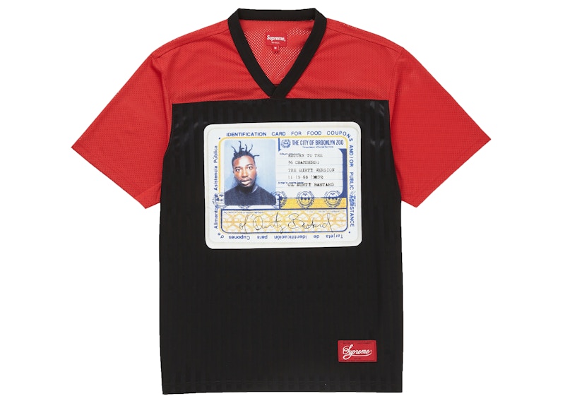 Supreme Ol' Dirty Bastard Football Top Red